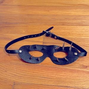 Kinky Spiked Leather Eye Mask Costume Mask Halloween